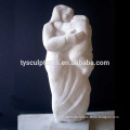 Family sculpture abstract marble mother and baby statue stone blessed motherhood statuette